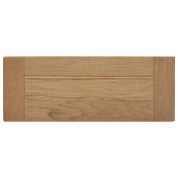 vidaXL Bench 31.5" Solid Wood Teak - Image 4