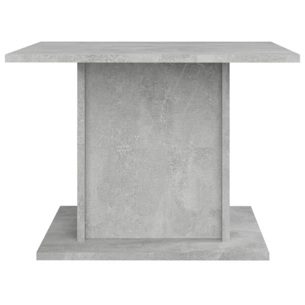 vidaXL Coffee Table Concrete Gray 21.9"x21.9"x15.7" Engineered Wood - Image 6