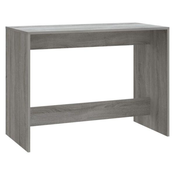 vidaXL 3 Piece Dining Set Gray Sonoma Engineered Wood - Image 5