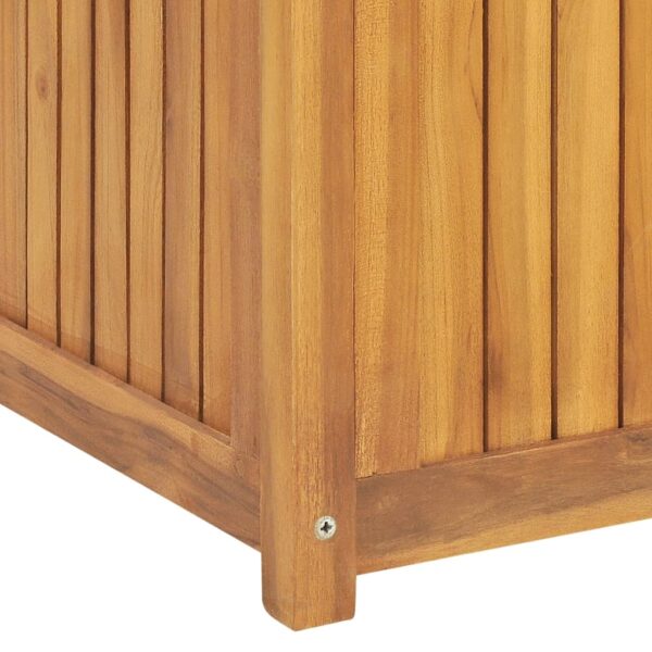 vidaXL Patio Box 68.9"x19.7"x21.7" Solid Wood Teak - Image 7