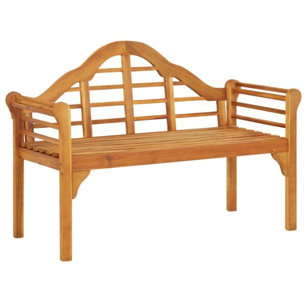 vidaXL Patio Bench 49.2" Solid Wood Acacia