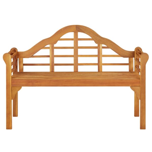 vidaXL Patio Bench 49.2" Solid Wood Acacia - Image 2