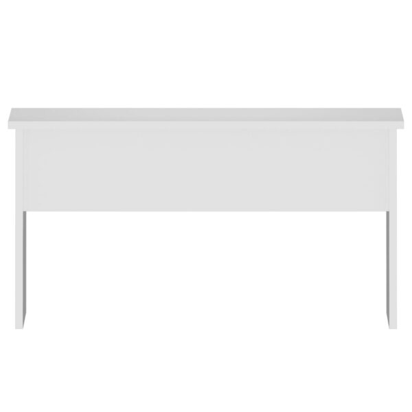 vidaXL Coffee Table White 31.5"x19.9"x16.3" Engineered Wood - Image 4