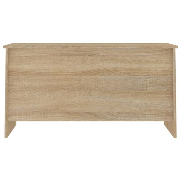 vidaXL Coffee Table Sonoma Oak 40.2"x21.9"x20.7" Engineered Wood - Image 4