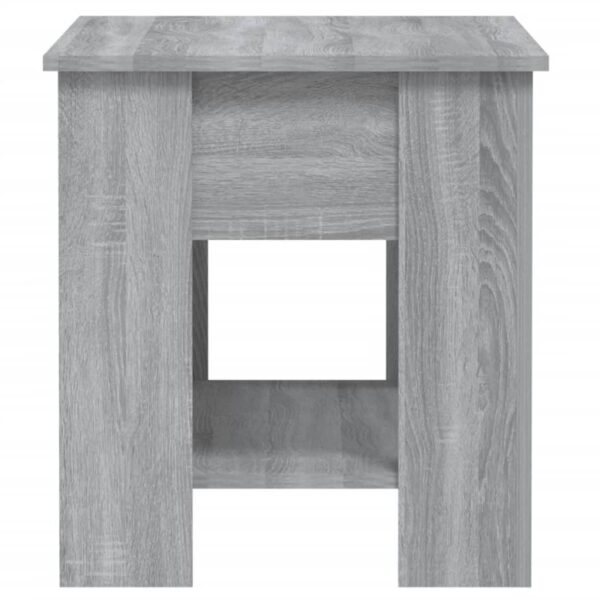 vidaXL Coffee Table Gray Sonoma 39.8"x19.3"x20.5" Engineered Wood - Image 5