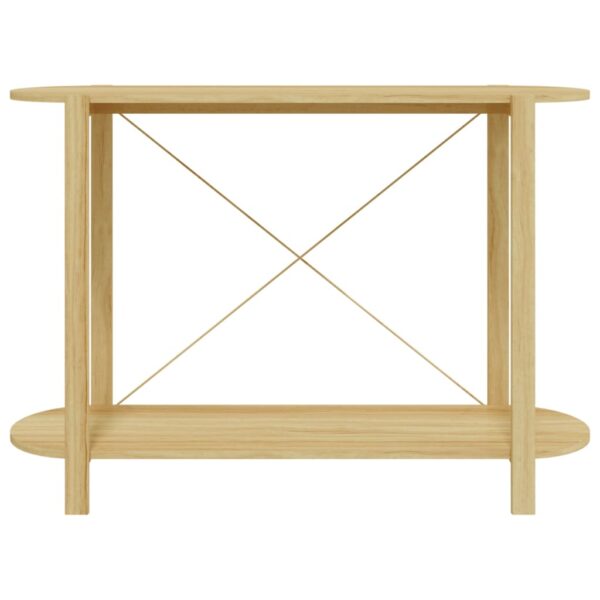 vidaXL Console Table 43.3"x15"x29.5" Engineered Wood - Image 5