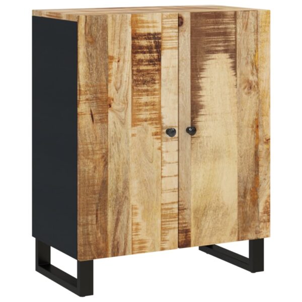 vidaXL Sideboard 23.6"x13"x29.5" Solid Wood Mango - Image 2