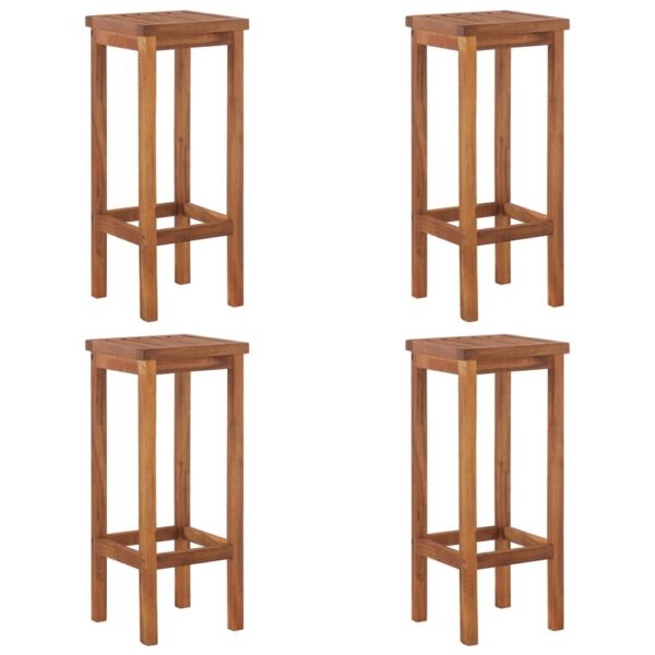 vidaXL 5 Piece Patio Bar Set Solid Wood Acacia - Image 6