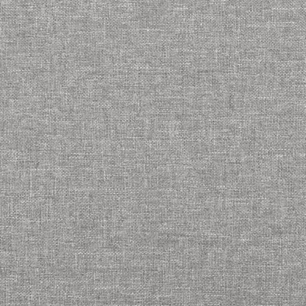 vidaXL Bed Frame Light Gray 72"x83.9" California King Fabric - Image 8