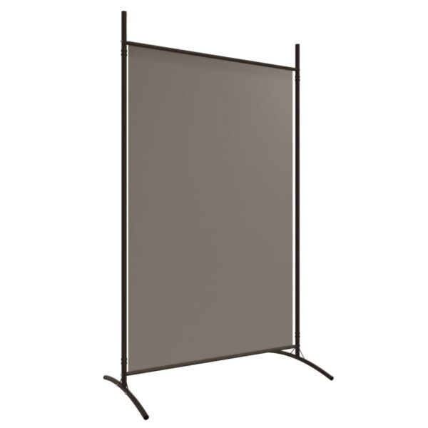 vidaXL 6-Panel Room Divider Anthracite 204.7"x70.9" Fabric - Image 6