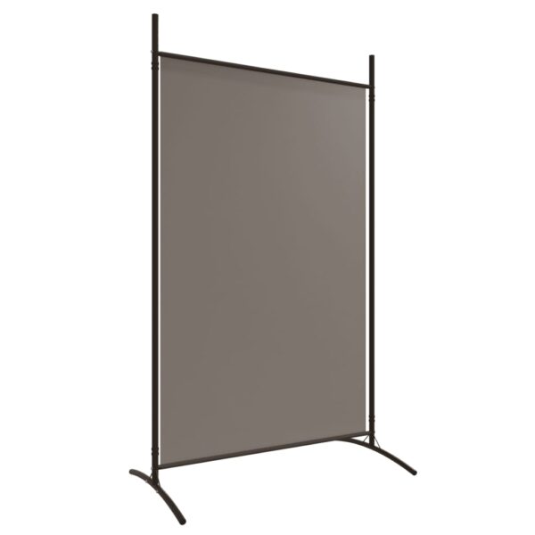 vidaXL 3-Panel Room Divider Anthracite 206.7"x70.9" Fabric - Image 6