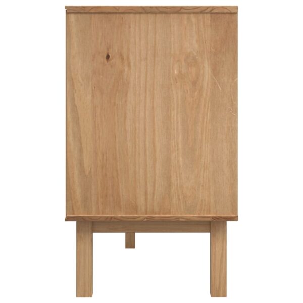 vidaXL Sideboard OTTA 44.9"x16.9"x28.9" Solid Wood Pine - Image 5