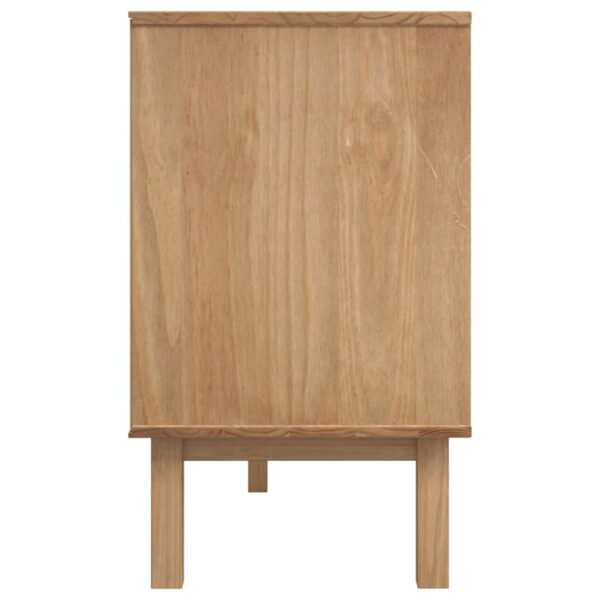 vidaXL Sideboard OTTA 44.9"x16.9"x28.9" Solid Wood Pine - Image 5