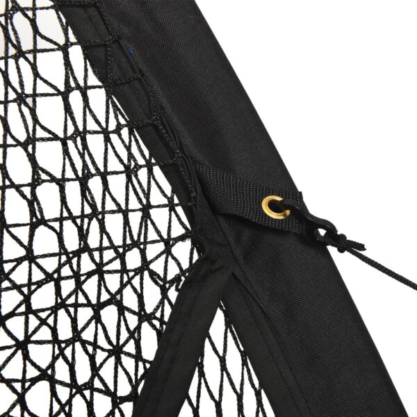 vidaXL Baseball Batting Cage Net Black 196.9"x157.5"x98.4" Polyester - Image 7