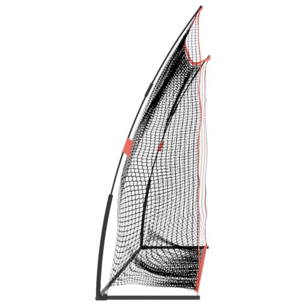 vidaXL Golf Practice Net Black and Red 120.1"x35.8"x83.9" Polyester - Image 4