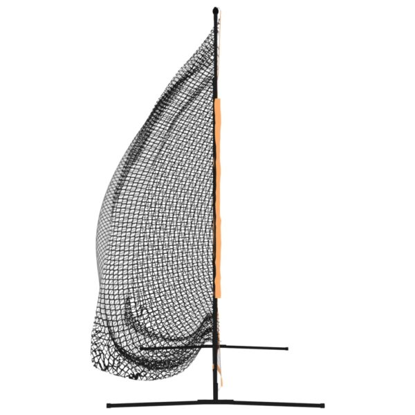 vidaXL Golf Practice Net Black and Orange 84.6"x42.1"x85" Polyester - Image 4