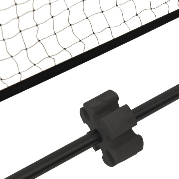 vidaXL Tennis Net Black and Red 118.1"x39.4"x34.3" Polyester - Image 7