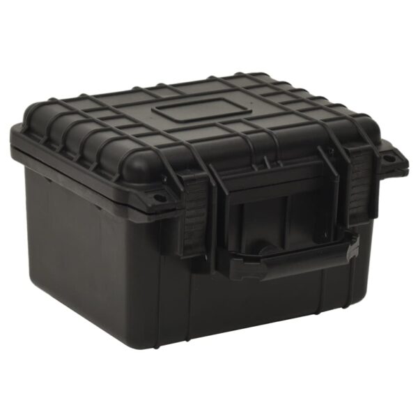 vidaXL Portable Flight Case Black 10.6"x9.8"x7.1" PP