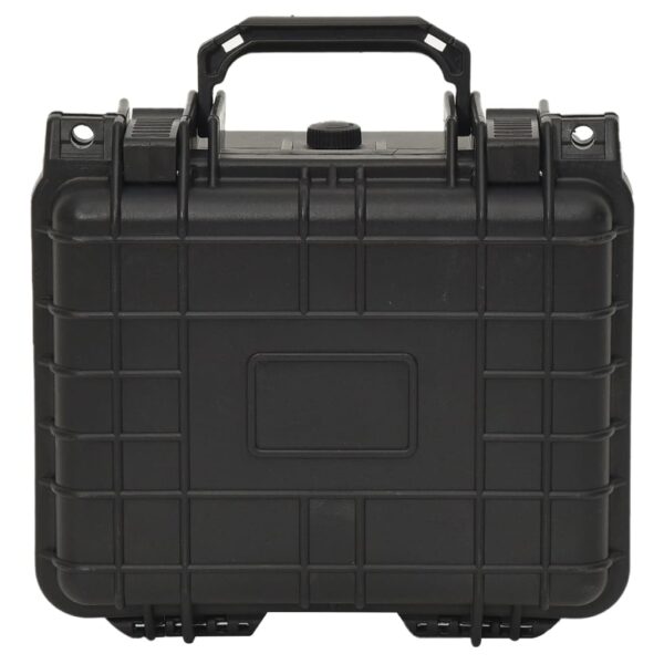 vidaXL Portable Flight Case Black 10.6"x9.8"x7.1" PP - Image 5