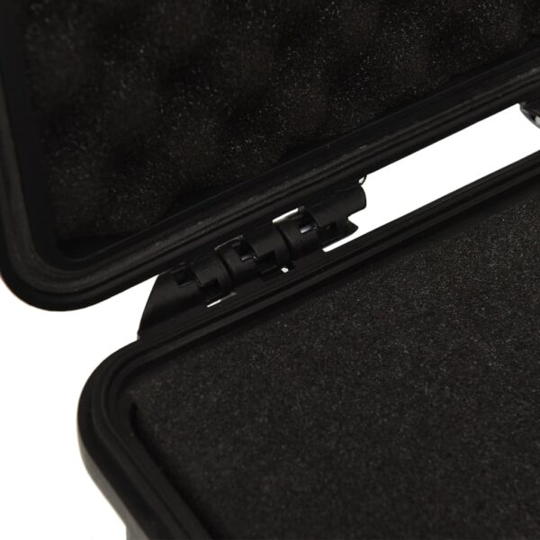 vidaXL Portable Flight Case Black 10.6"x9.8"x7.1" PP - Image 6