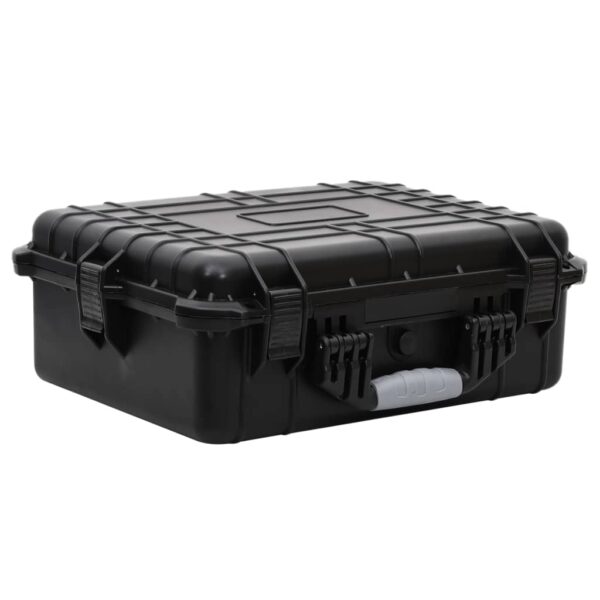 vidaXL Portable Flight Case Black 20.5"x15.7"x7.5" PP