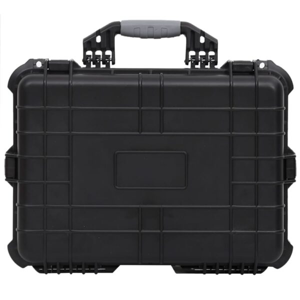 vidaXL Portable Flight Case Black 20.5"x15.7"x7.5" PP - Image 5