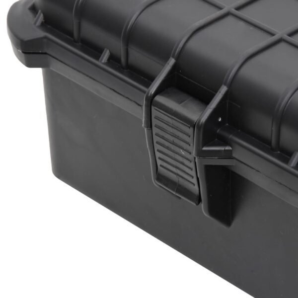 vidaXL Portable Flight Case Black 20.5"x15.7"x7.5" PP - Image 6