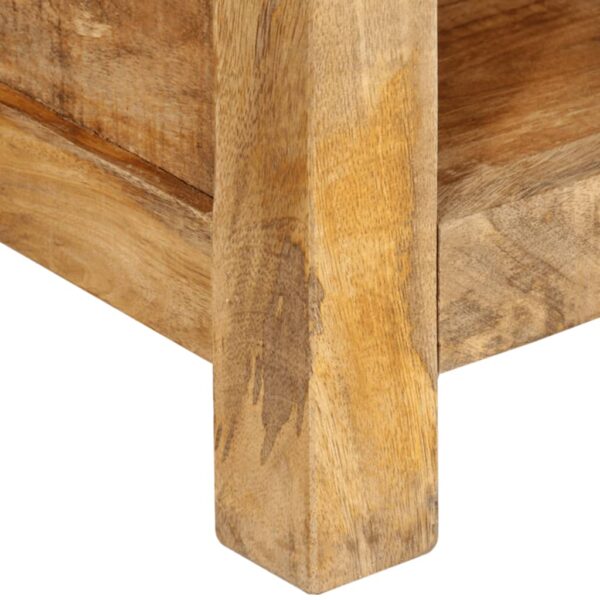 vidaXL Coffee Table 31.5"x21.7"x11.8" Solid Wood Mango - Image 5