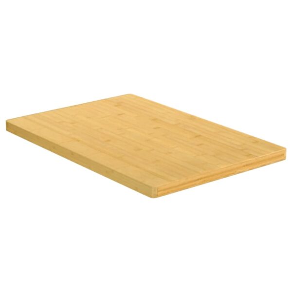 vidaXL Table Top 23.6"x39.4"x1" Bamboo - Image 2