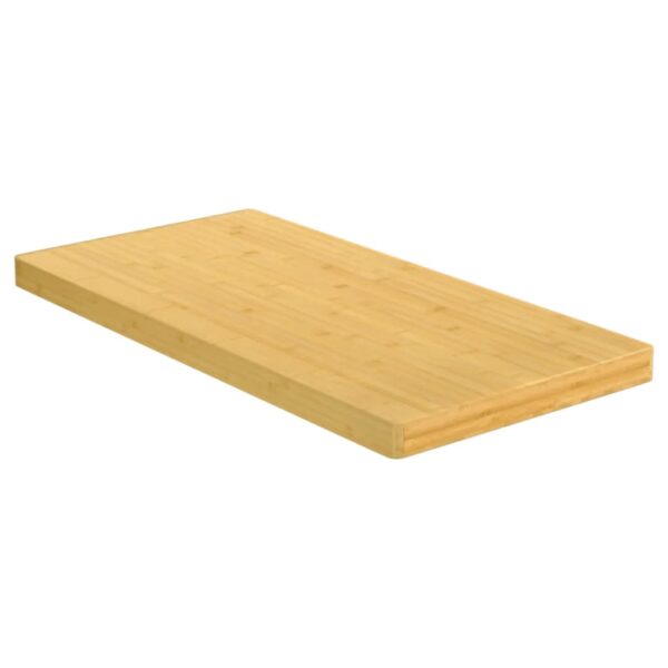 vidaXL Table Top 15.7"x31.5"x1.6" Bamboo - Image 2