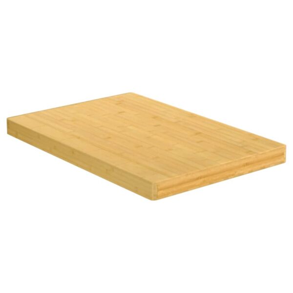 vidaXL Table Top 15.7"x23.6"x1.6" Bamboo - Image 2