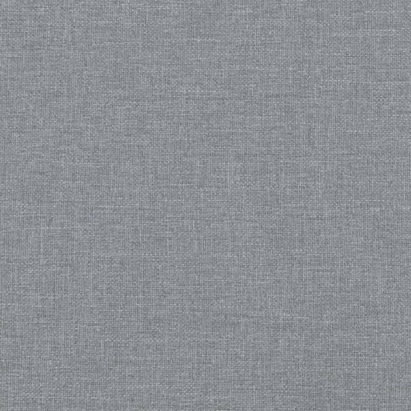 vidaXL Slipper Chair Light Gray Fabric - Image 7