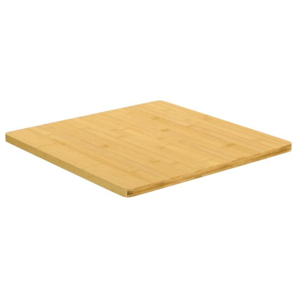 vidaXL Table Top 15.7"x15.7"x0.6" Bamboo - Image 2