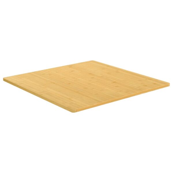 vidaXL Table Top 31.5"x31.5"x0.6" Bamboo - Image 2