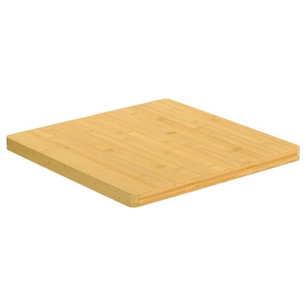 vidaXL Table Top15.7"x15.7"x1" Bamboo - Image 2