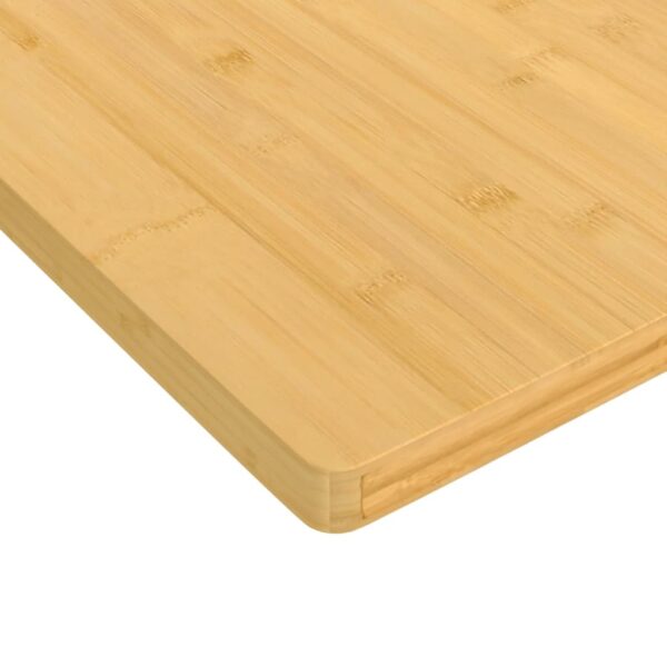 vidaXL Table Top15.7"x15.7"x1" Bamboo - Image 3