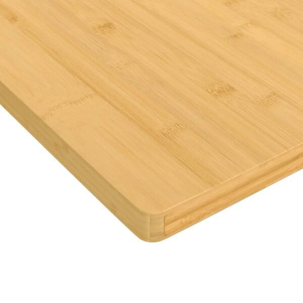 vidaXL Table Top 23.6"x23.6"x1" Bamboo - Image 3