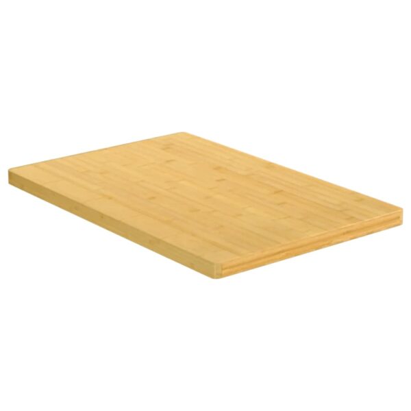 vidaXL Table Top 23.6"x39.4"x1" Bamboo - Image 2