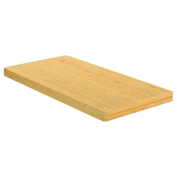 vidaXL Table Top 15.7"x31.5"x1.6" Bamboo - Image 2