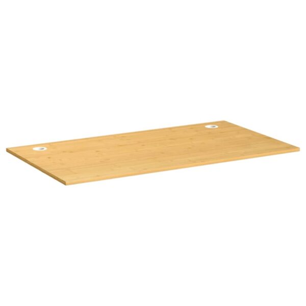 vidaXL Desk Top 43.3"x23.6"x0.6" Bamboo - Image 2