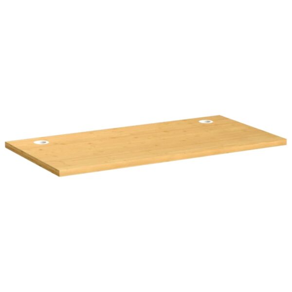 vidaXL Desk Top 39.4"x19.7"x1" Bamboo - Image 2