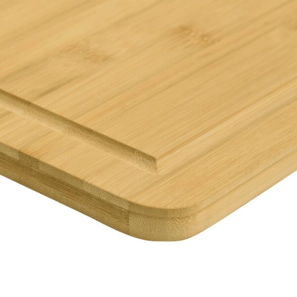 vidaXL 3 Piece Chopping Board Set Bamboo - Image 4