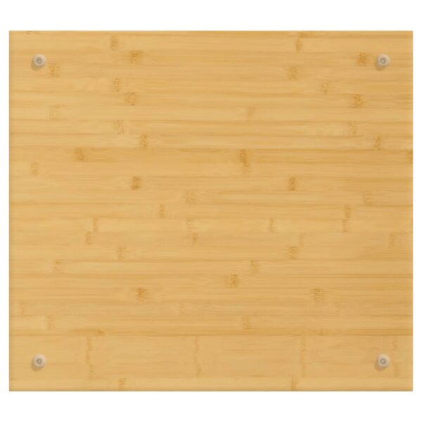 vidaXL Cooker Cover 19.7"x22"x0.6" Bamboo - Image 2