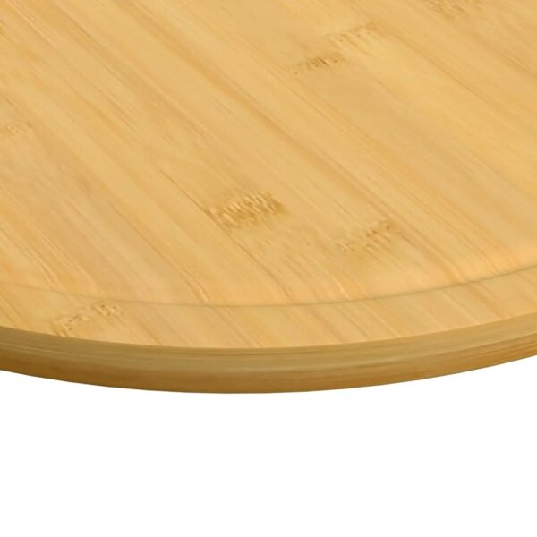 vidaXL Chopping Boards 6 pcs Ã˜11.8"x0.6" Bamboo - Image 5