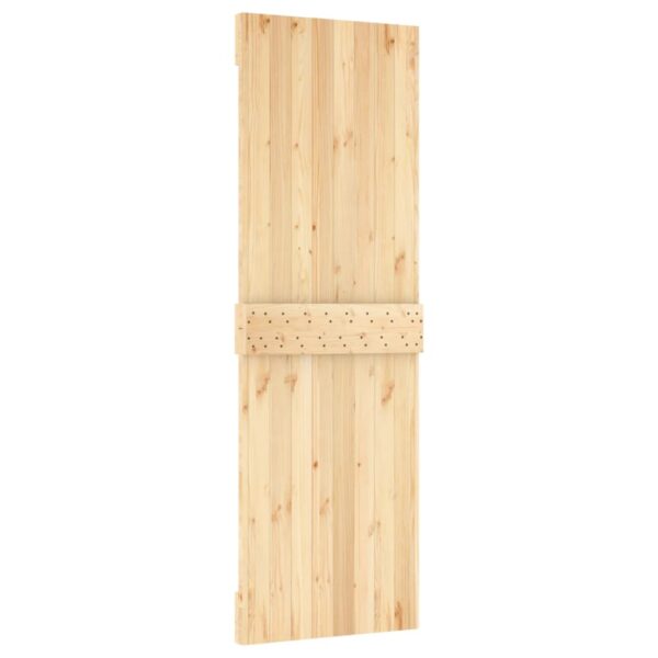 vidaXL Door NARVIK 27.6"x82.7" Solid Wood Pine - Image 6