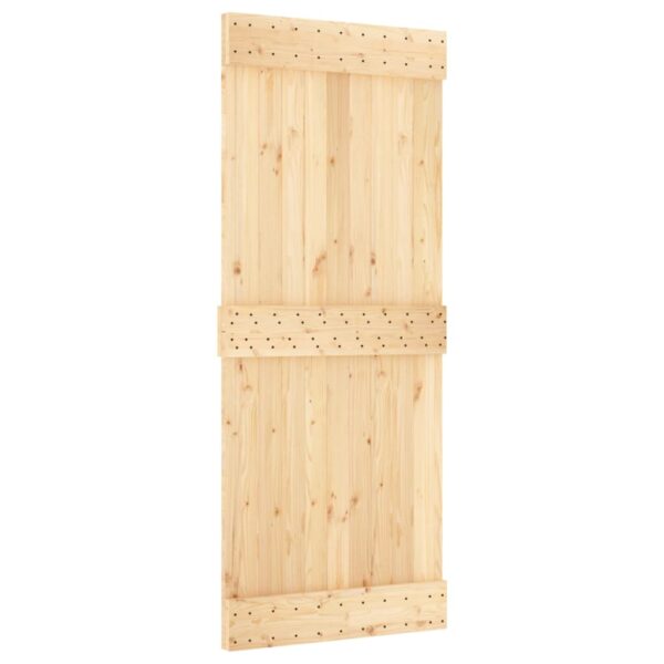 vidaXL Door NARVIK 33.5"x82.7" Solid Wood Pine - Image 2