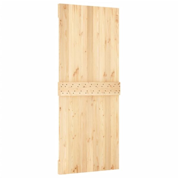 vidaXL Door NARVIK 33.5"x82.7" Solid Wood Pine - Image 6