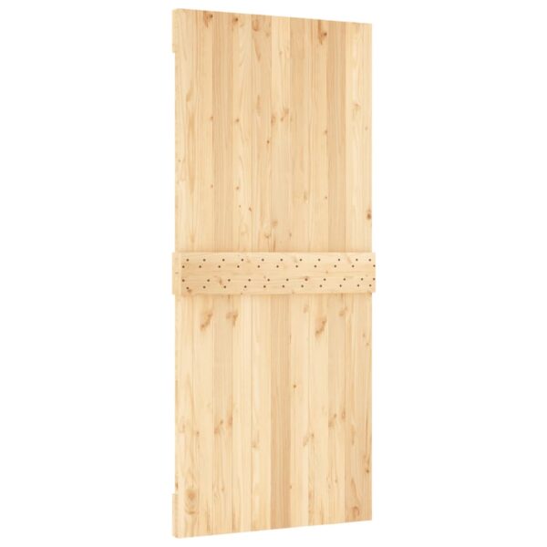 vidaXL Door NARVIK 35.4"x82.7" Solid Wood Pine - Image 6