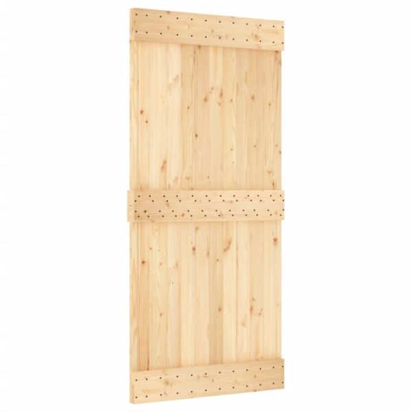 vidaXL Door NARVIK 37.4"x82.7" Solid Wood Pine - Image 2