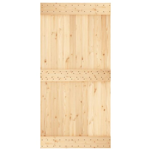 vidaXL Door NARVIK 39.4"x82.7" Solid Wood Pine - Image 5